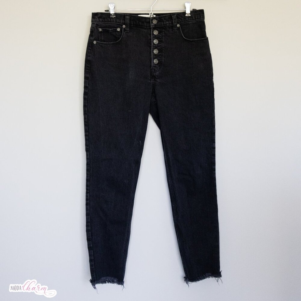 Black Skinny High Rise